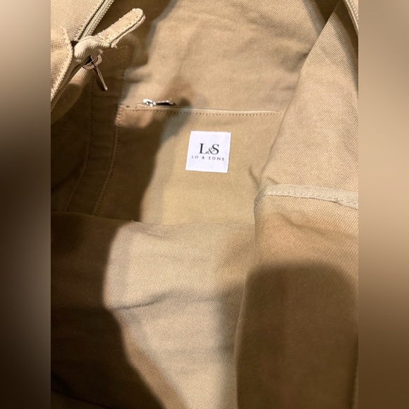 Lo & Sons NWOT Catalina Deluxe Weekender Organizer Travel Gym Work Bag - Picture 10 of 11